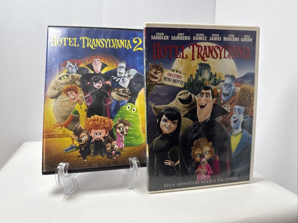 Hotel Transylvania and Hotel Transylvania 2- DVD By Michelle Murdocca